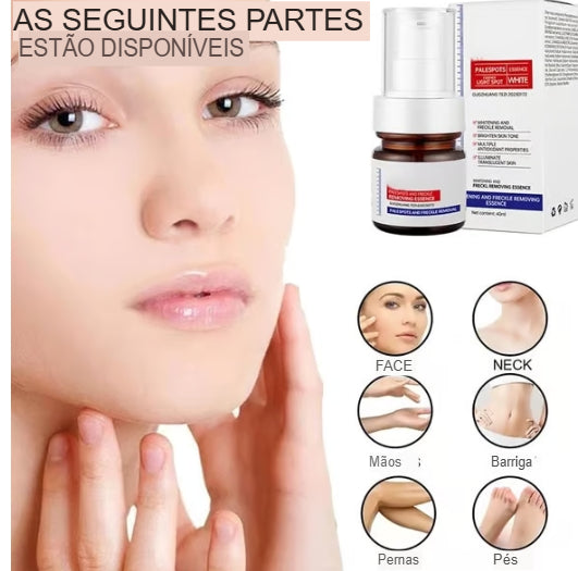 🔥Creme facial clareador de sardas com vitamina C para remover manchas escuras de melasma para clarear a melanina