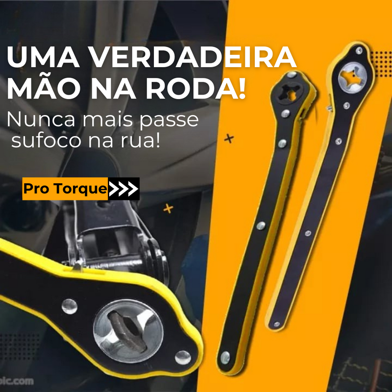 Chave de Catraca Pro Torque [+LANTERNA GRÁTIS!]🔥