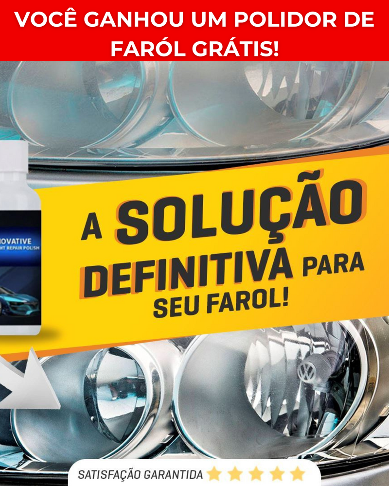 Polidor e Removedor de Arranhões - Restaurex | Você ganhou REPARADOR DE FARÓIS GRÁTIS!🥳