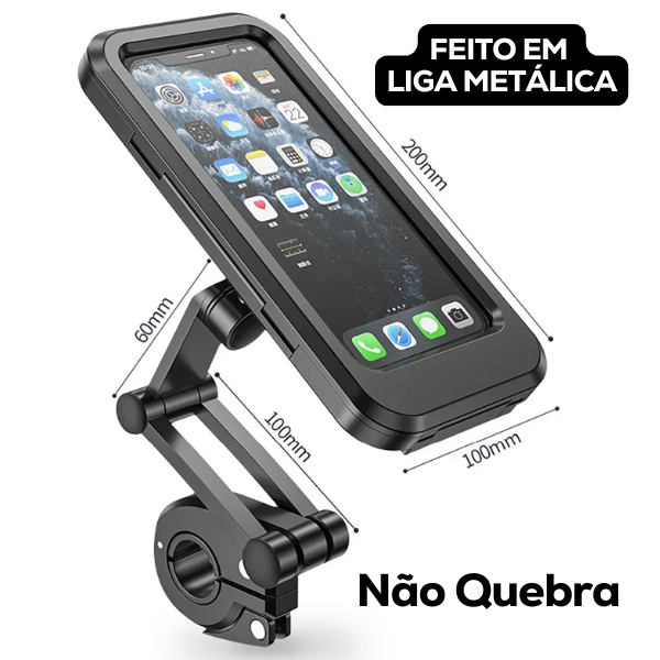 Suporte celular a prova d'água para Moto e Bike